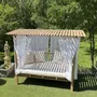 Lawn sofas - MADRAGUE - Gazebo, daybed, garden bed, relaxation area, shade - HONEYMOON