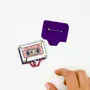 Cadeaux - Broche Brodée “Collector d’instants” – Pour les souvenirs précieux - PETIT POIRIER