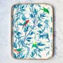 Trays - Enamelled tray Le Jardin des Perroquets - PARADISIO IMAGINARIUM