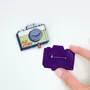 Cadeaux - Broche Brodée “Old Story” – Ce que tu es devenu est une belle histoire - PETIT POIRIER