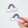 Kids accessories - “Hidden Rainbow” Brooch – For those who move forward in color - PETIT POIRIER