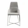 Chaises - Chaise de table à manger rembourrée en tissu - ANGEL CERDÁ