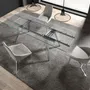 Chaises - Chaise de table à manger rembourrée en tissu - ANGEL CERDÁ