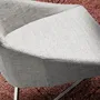 Chaises - Chaise de table à manger rembourrée en tissu - ANGEL CERDÁ