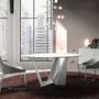 Chaises - Chaise de table à manger rembourrée en tissu - ANGEL CERDÁ