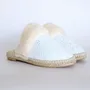Loungewear - Women’s Glitter Slippers – Wool Lining & Jute Sole, Handmade in Spain - ATELIER COSTÀ