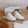 Loungewear - Women’s Glitter Slippers – Wool Lining & Jute Sole, Handmade in Spain - ATELIER COSTÀ