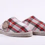 Homewear - Men’s Wool Slippers – Tartan Design, Handmade in Spain - ATELIER COSTÀ