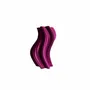 Aménagements pour bureau - Vase "Heat wave" | multicolore, rose et bleu - AUURA