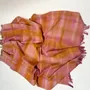 Plaids - Couverture en chanvre et lin teinte à la main HL 8 - OTTUNO
