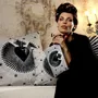 Design textile et surface - Coussin, pochettes et plaids velours. 100% made in France. - PODEVACHE