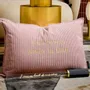 Fabric cushions - Embroidery Pillow and Plaid - PODEVACHE