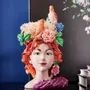 Vases - Vase Femme avec perroquets - WERNER VOSS