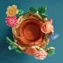 Vases - Vase Femme avec perroquets - WERNER VOSS