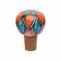 Everyday plates - Ceramic and cork bottle stopper FLORAL - TRANQUILLO