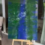 Tableaux - "JungleMirror" – toile acrylique/resin grand format (146 x 89 cm) - TURIK&ART (KSENIIA TURIK)