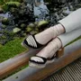 Shoes - Women's flat espadrilles in jute and cotton handmade in Spain - ATELIER COSTÀ