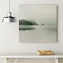 Office design and planning - « Sea vibes » Series of handmade textured abstract paintings - MATISS ART STUDIO