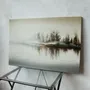 Office design and planning - « Sea vibes » Series of handmade textured abstract paintings - MATISS ART STUDIO