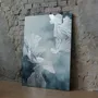 Office design and planning - « Carps » Series of handmade textured abstract paintings - MATISS ART STUDIO