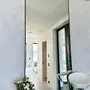 Miroirs - Miroir pleine longueur avec cadre noir (50x200cm) - SCANDINAVIAN GLASSFACTORY