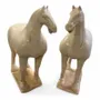 Sculptures, statuettes et miniatures - Statue Cheval de céramique - PAGODA INTERNATIONAL
