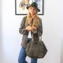 Bags and totes - SMALL TOTE BAG - CITY BAG - TRAVAUX EN COURS...