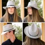 Hats - FELT FEDOR HAT leather stop - TRAVAUX EN COURS...