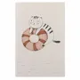 Office sets - Notebook BLUE SPLASHY CAT - TRANQUILLO
