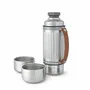 Fountains - Explorer Flask Duo 1L - 2x cups - Stainless steel - BLACK+BLUM EUROPE