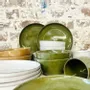 Assiettes au quotidien - BRUSH Cloud Dinner Plate Set of 4 - RECLAYM HOME