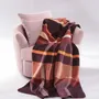 Throw blankets - Blanket Ruby Check - BIEDERLACK