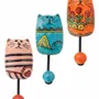 Objets déco enfant - Crochet mural CAT, MEOW, FIN FRIENDS & CUTE HOUSES - TRANQUILLO