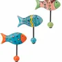 Objets déco enfant - Crochet mural CAT, MEOW, FIN FRIENDS & CUTE HOUSES - TRANQUILLO