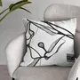 Fabric cushions - White Mobali Decorative Pillow 45 x 45 - Design by BRASS - ARTDECORIS