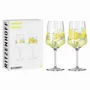 Glass - Sommertau Limoncello 2erSet #19 #20 Kordes/Vasc. F24 - RITZENHOFF CRISTAL GMBH