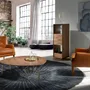 Armchairs - Chester armchair in brown leather - ANGEL CERDÁ
