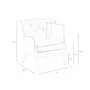 Armchairs - Chester armchair in brown leather - ANGEL CERDÁ