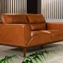 Sofas - 2-seater buffalo cow leather sofa - ANGEL CERDÁ