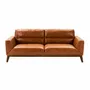 Sofas - 3 seater buffalo cow leather sofa - ANGEL CERDÁ