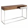 Console table - Walnut and steel console - ANGEL CERDÁ