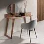 Autres tables  - Coiffeuse en bois de noyer avec miroir - ANGEL CERDÁ