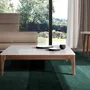 Coffee tables - Imitation marble glass coffee table - ANGEL CERDÁ