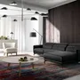 Sofas - Black cowhide chaise longue sofa - ANGEL CERDÁ