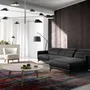 Sofas - Black cowhide chaise longue sofa - ANGEL CERDÁ