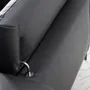 Sofas - Black cowhide chaise longue sofa - ANGEL CERDÁ