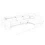 Sofas - Black cowhide chaise longue sofa - ANGEL CERDÁ