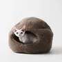 Beds - Nest Natural Woolen Pet Bed - Beige - MELLOW CONCEPT STORE