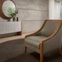 Fauteuils - Fauteuil en cuir gris - ANGEL CERDÁ