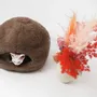 Lits - Grotte pour Animal en Peau de Mouton Naturelle – Beige - MELLOW CONCEPT STORE